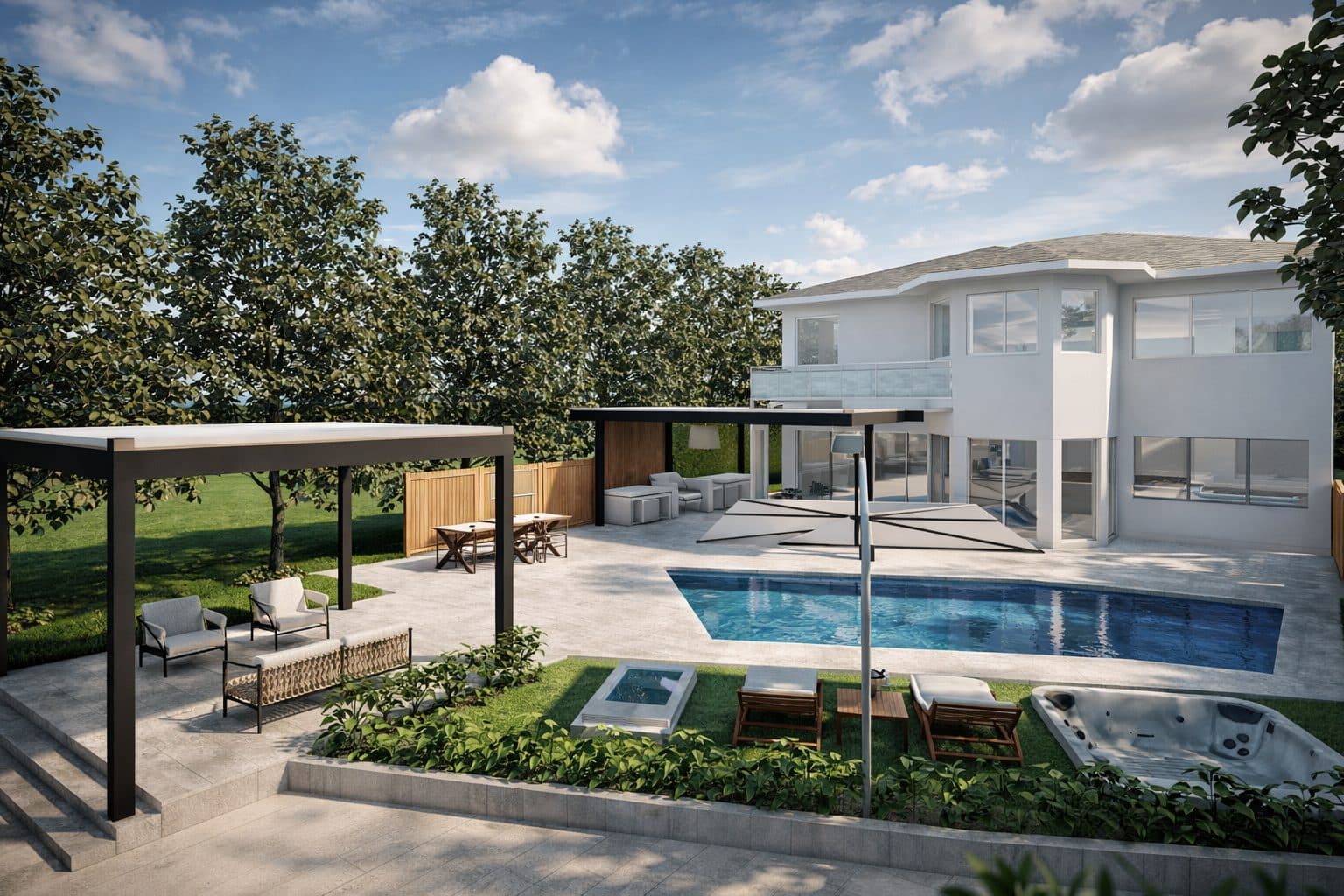 Luxapatio design render 2