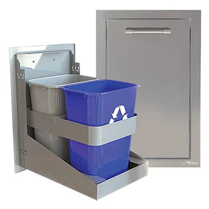 Alfresco 26" Dual Trash Center Drawer, Deep