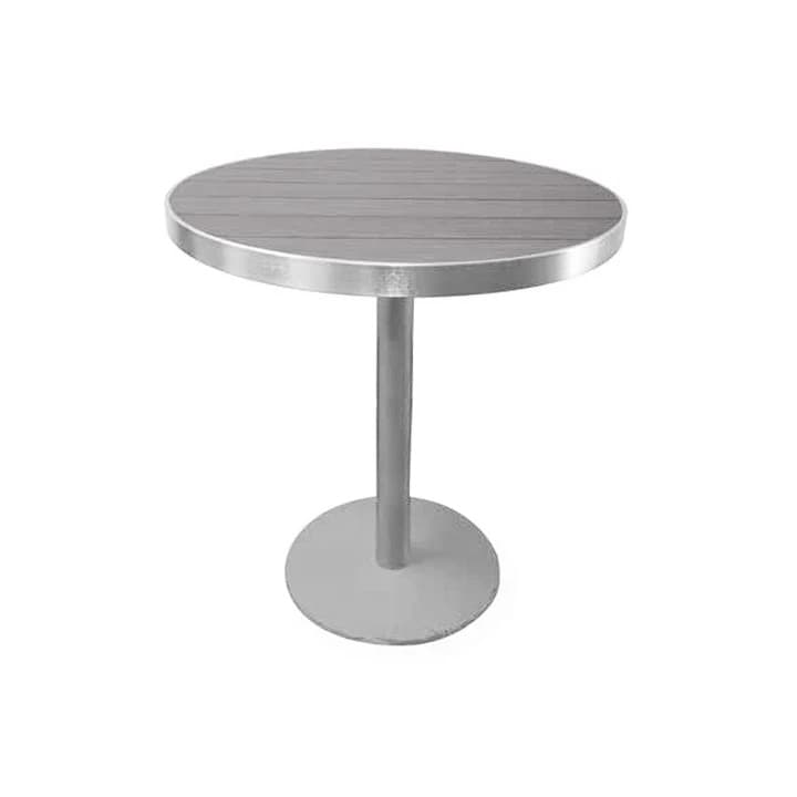 Kannoa Sicilia Round Pedestal Table with Alumawood