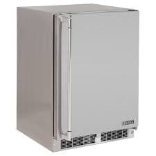 Lynx 24" Outdoor Refrigerator Freezer, Door Lock, Reversible