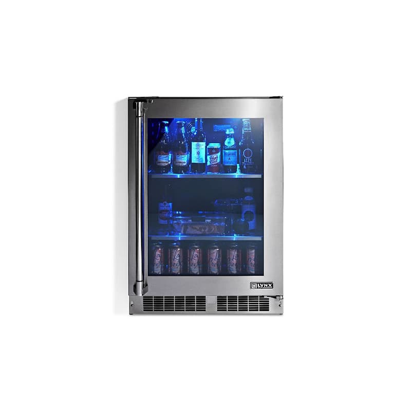 Lynx 24" Outdoor Refrigerator w/ Glass Door