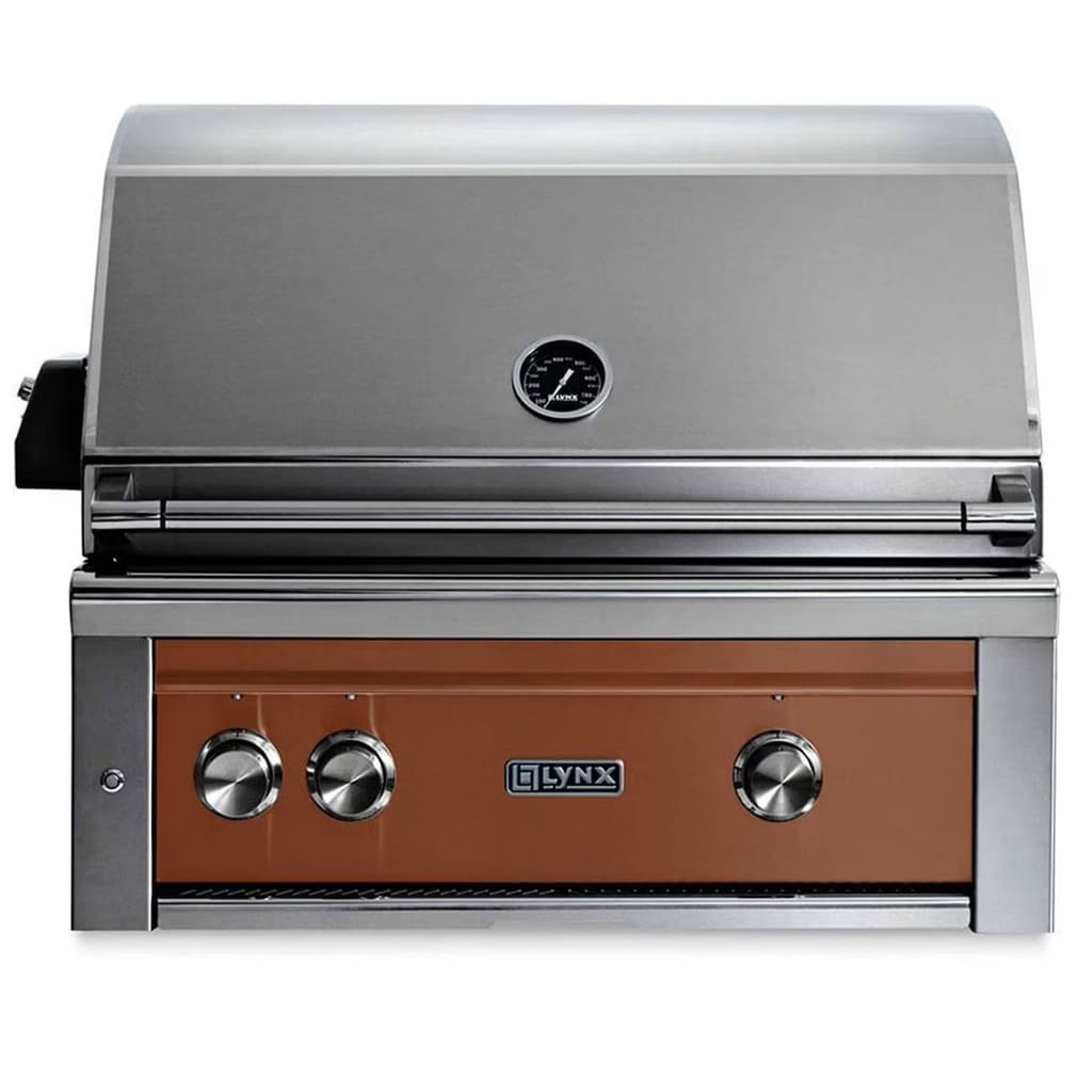 Lynx 30" Built-In Grill - All Trident™ w/Rotisserie NG / COLOR