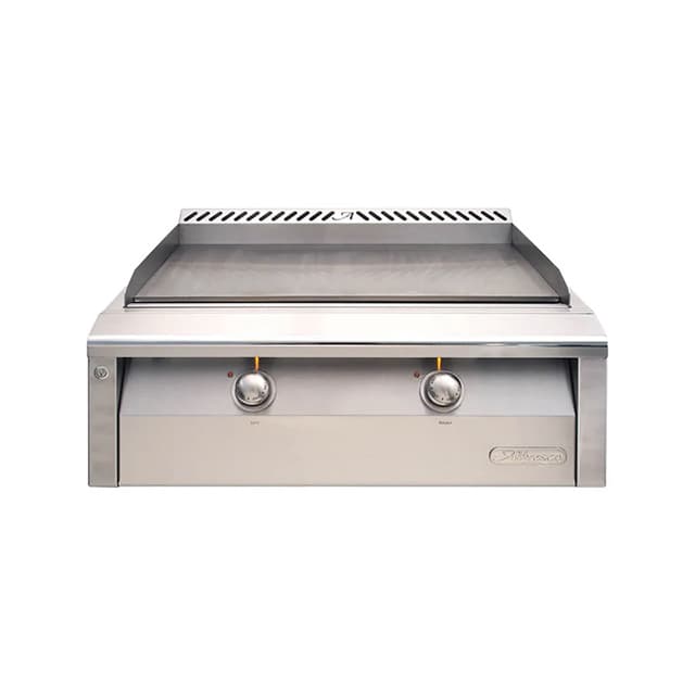 Alfresco 30" Built-In Griddle, 2 Zone, NG