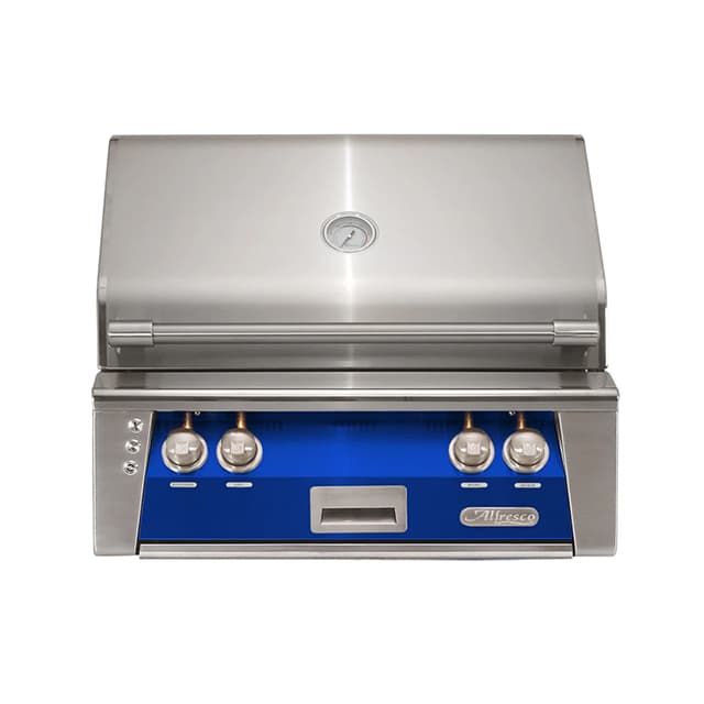 Alfresco 30" Built-In Grill, 2 Burner, Rotis, LP, Color