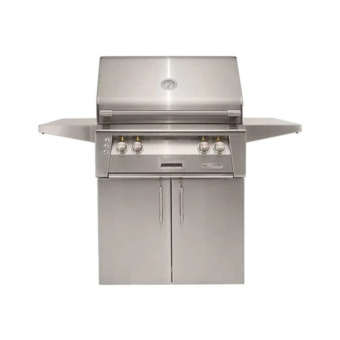Alfresco 30" Cart Grill, 2 Burner, Rotis, Double Door, NG