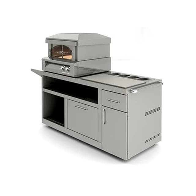 Alfresco 30" Deluxe Pizza Oven Prep Cart
