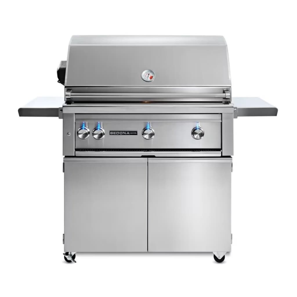 Sedona 36" Freestanding Sedona Grill w/Rotisserie - 1 ProSear/2 SS Tube Burners