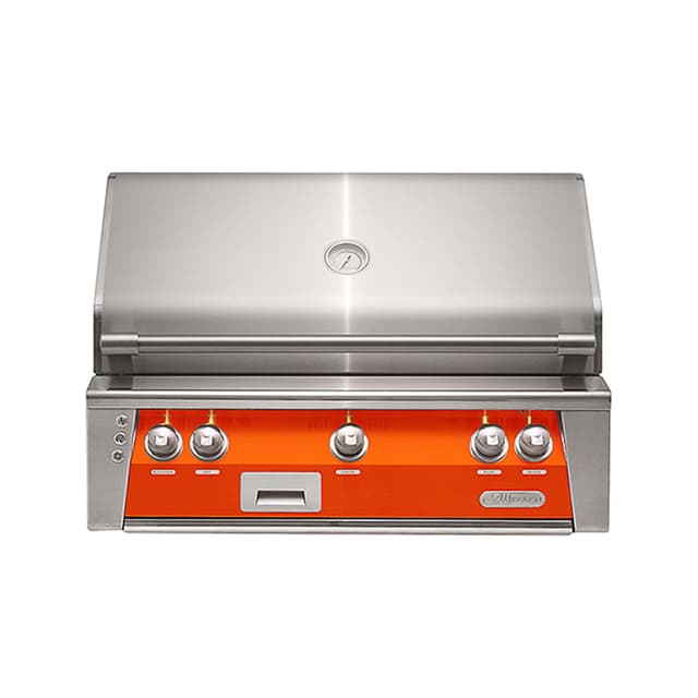 Alfresco 36" Built-In Grill, 3 Burner, Rotis, LP, Color