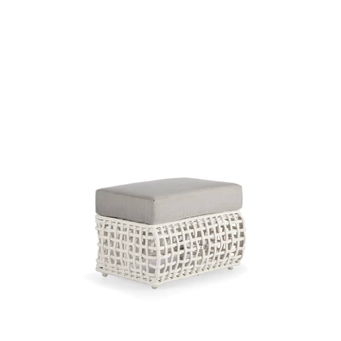 Skyline Design Dynasty Ottoman With Cushion