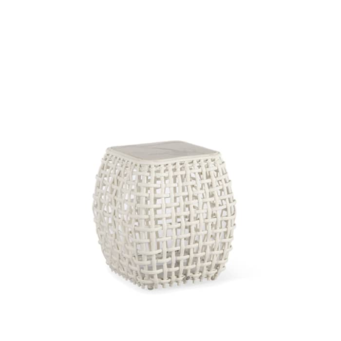 Skyline Design Dynasty Side Table With Glass