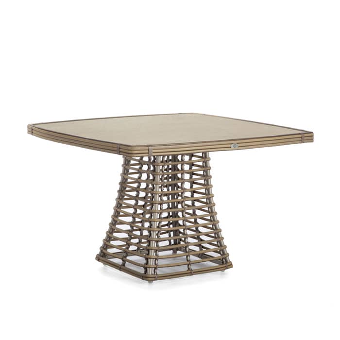 Skyline Design Ruby Rectangular Table With Glass