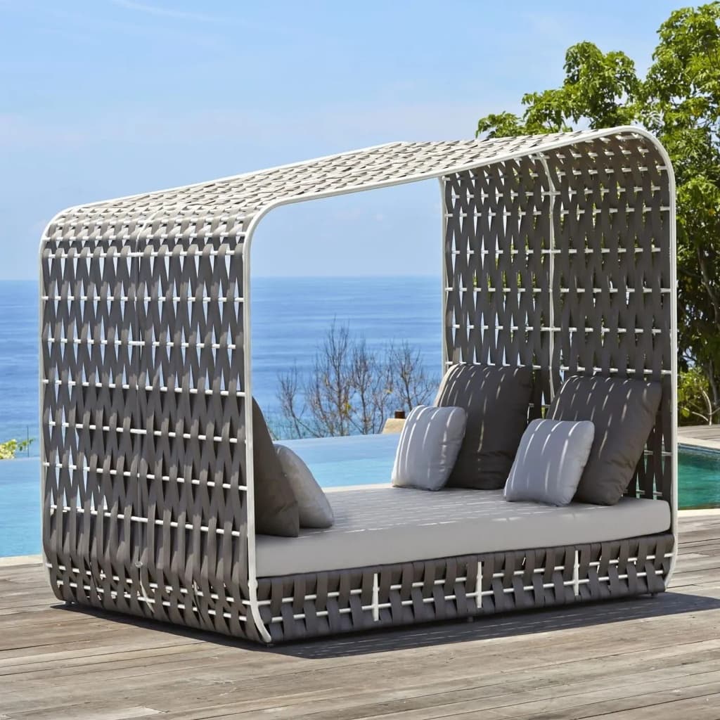 Skyline Design Strips Daybed With Cushion