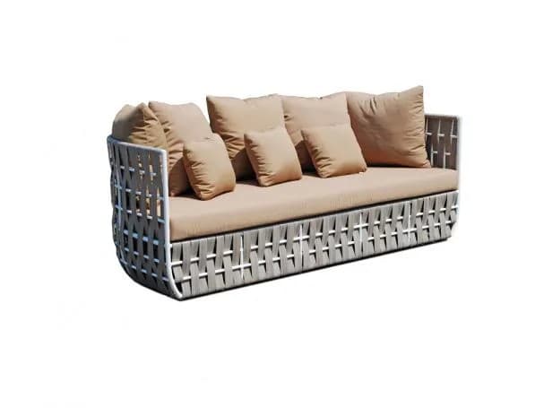 Skyline Design Strips Sofa With Cushion