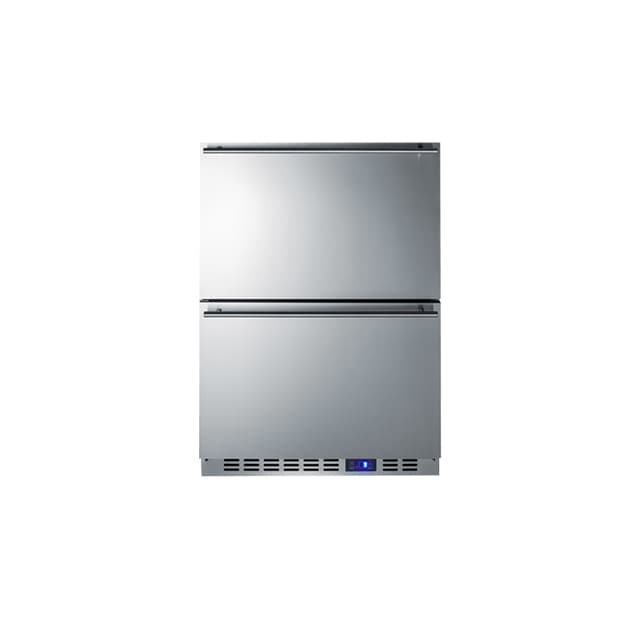 Summit 24" Outdoor 2-Drawer All-Freezer