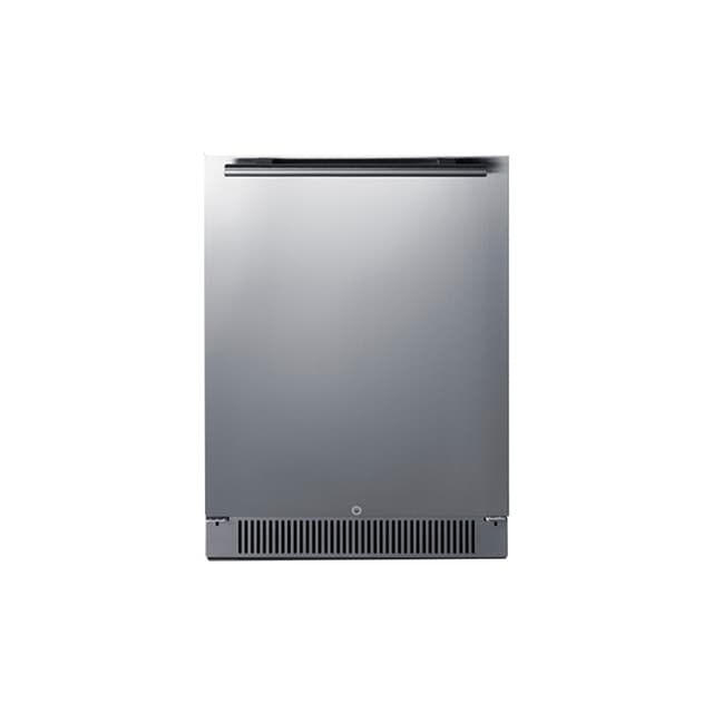 Summit 24" Outdoor All-Refrigerator (Black Cabinet)