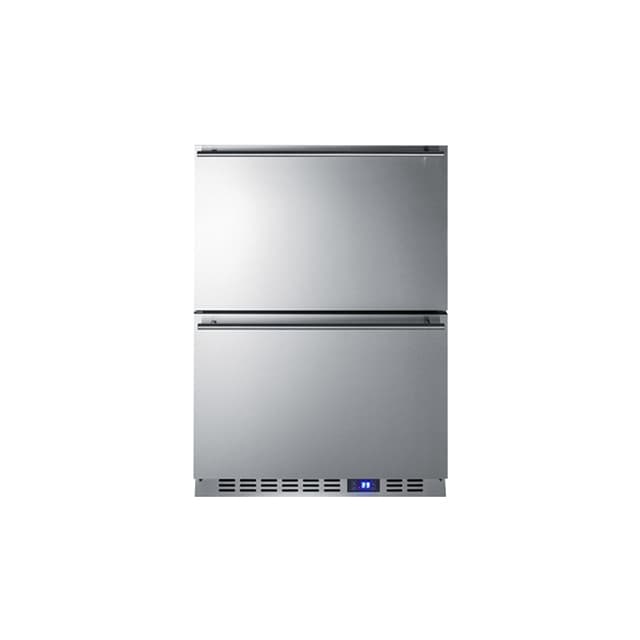 Summit 24" Wide 2-Drawer All-Refrigerator