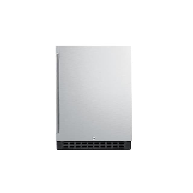 Summit 24" Wide Outdoor All-Refrigerator (Stainless Steel Cabinet)