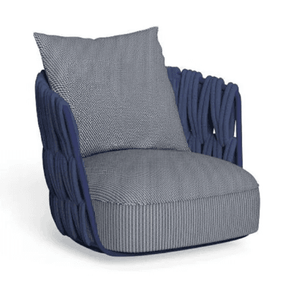 Swipe Swivel Blue - Armchair