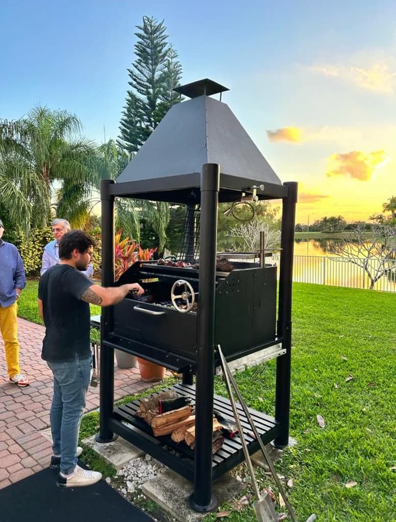 Tagwood - BBQ Argentine Santa Maria Style Wood Fire & Charcoal Gaucho Grill