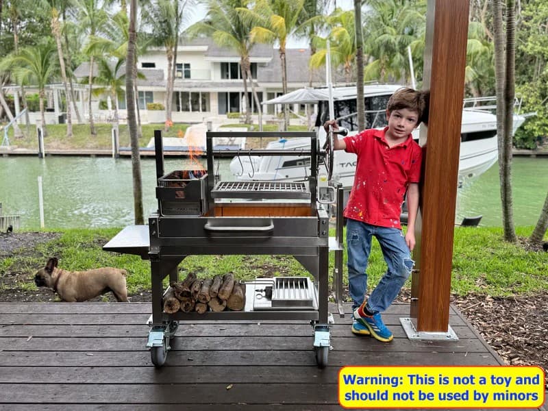 Tagwood - BBQ Argentine Santa Maria Wood Fire & Charcoal Gaucho Grill MINI