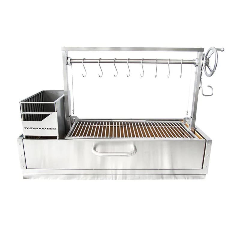 Tagwood - BBQ Santa Maria Argentine Wood Fire & Charcoal Gaucho Grill Built in