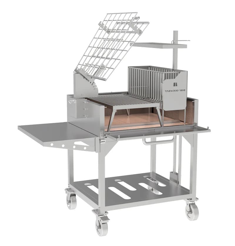 Tagwood BBQ Argentine Clamp Grill with firebox