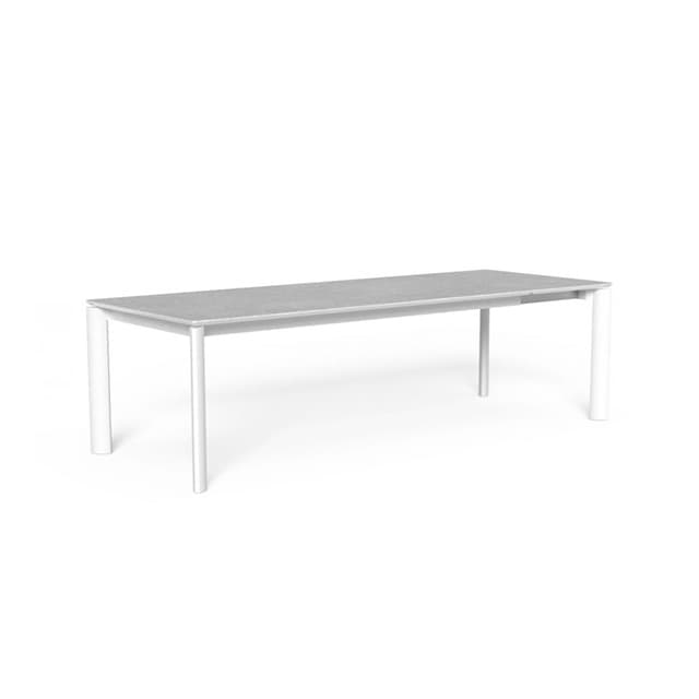 Talenti Milo Extending Aluminum Ceramic   Dining Table 200/260