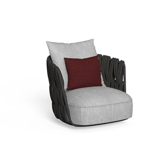 Talenti Swipe Swivel Living Arm Chair