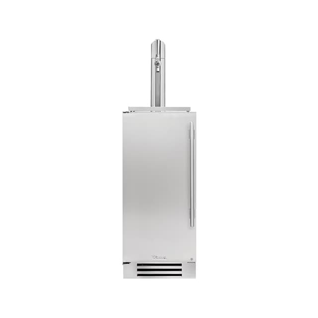 True 15 Inch Outdoor Single Tap Beverage Dispenser - Stainless Steel