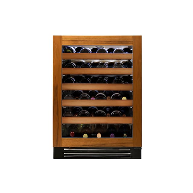 True 24 Inch 45 Bottle Glass Door Outdoor Wine Cabinet - Overlay Ready