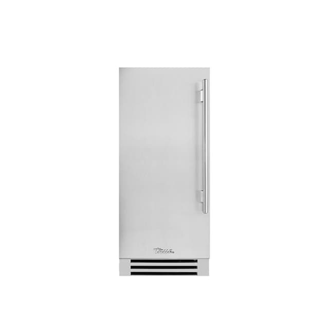 True ADA Height 15 Inch 75 Lb. Outdoor Ice Maker - Stainless Steel