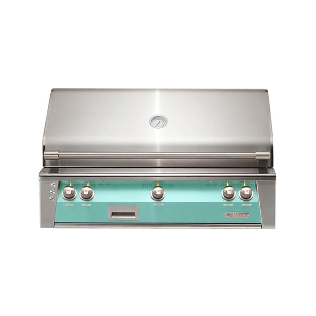 Alfresco 42" Built-In Grill, 3 Burner, Rotis, NG, Color