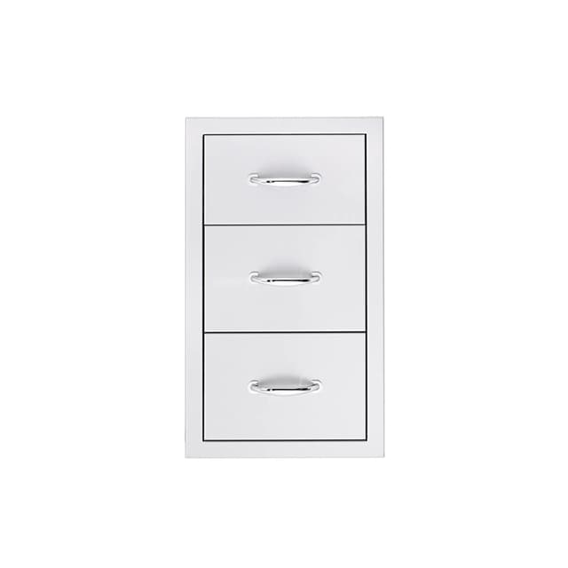 TrueFlame 17" Triple Drawer