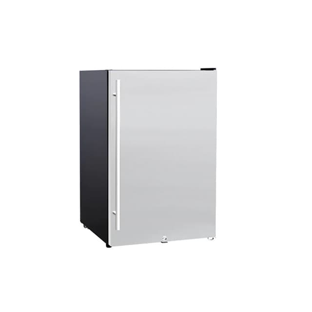 TrueFlame 22" Deluxe Outdoor Approved Refrigerator with Stainless Steel Door and Handle (4.3c)