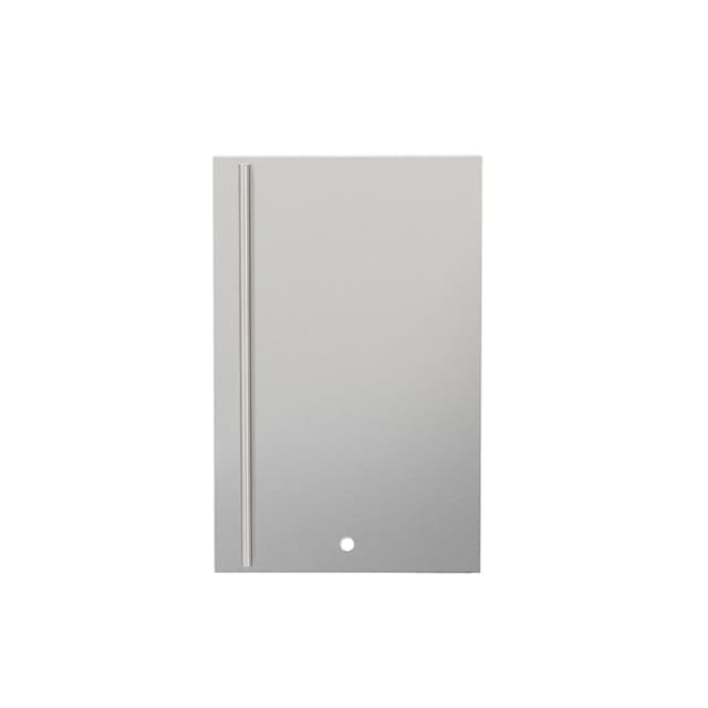 TrueFlame 22" Outdoor Approved Refrigerator Reversible Door with Lock (4.3c)