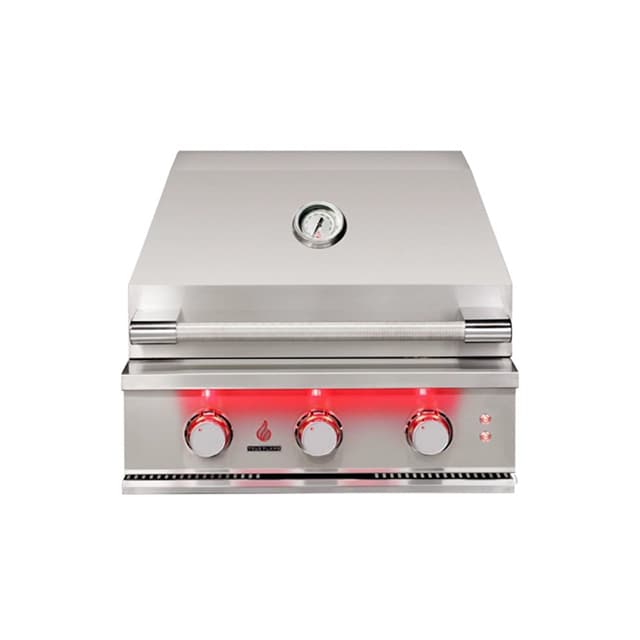 TrueFlame 25" 3 Burner Gas Grill