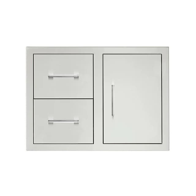 TrueFlame 32" 2-Drawer and Access Door Combo with Hidden Hinge