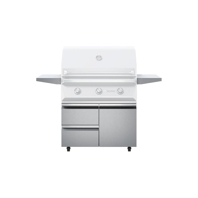 Twin Eagles 36" Twin Eagles Grill Base, w/ Storage Drawers, Single Door