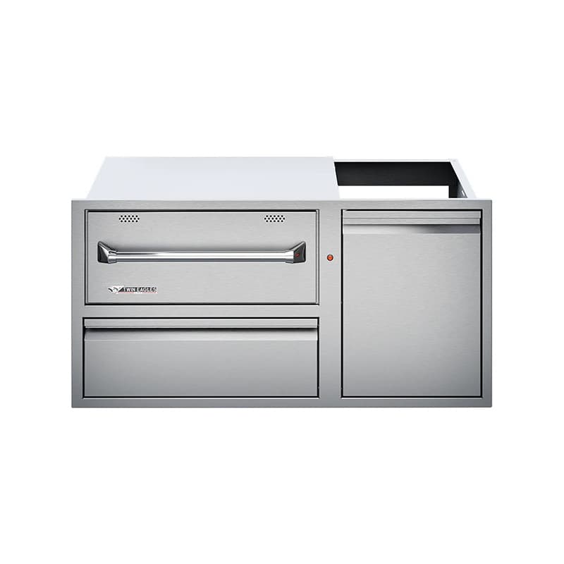 Twin Eagles 42" Warming Drawer Combo