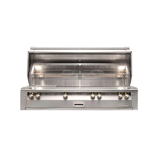 Alfresco 56" Built-In Grill, 3 Burner, Rotis, Sear Zone, NG