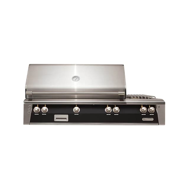 Alfresco 56" Built-In Grill, 3 Burner, Side Burner, Rotis, Sear Zone, NG, Color