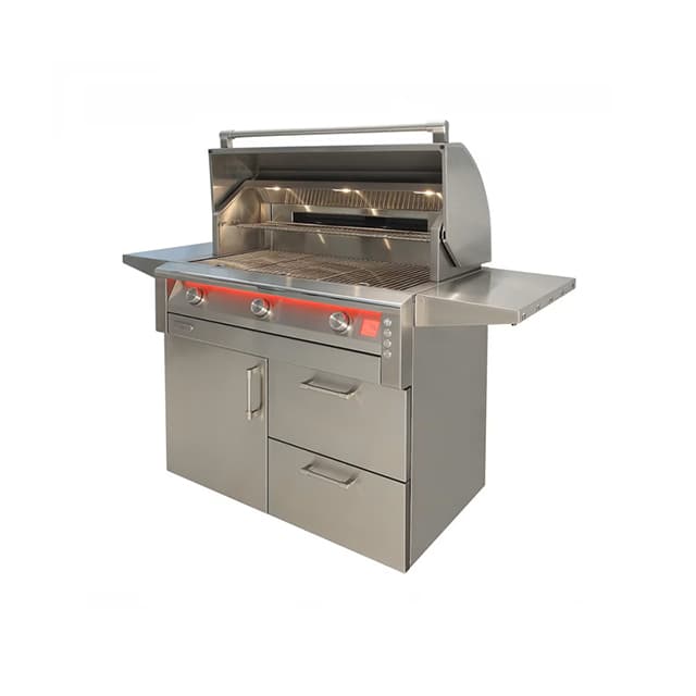 Alfresco AIPG 36-in 3 Burner Grill Freestanding