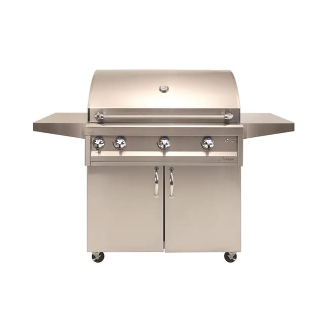 Artisan Professional 36" Cart Grill, 3 Burner, Rotis, NG