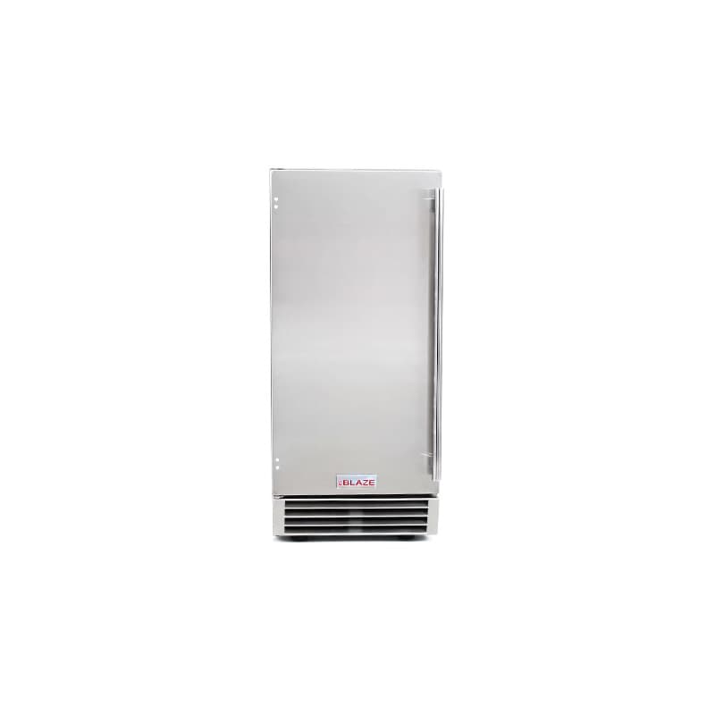 Blaze 15" 50 Lb. Outdoor Ice Maker with Gravity Drain