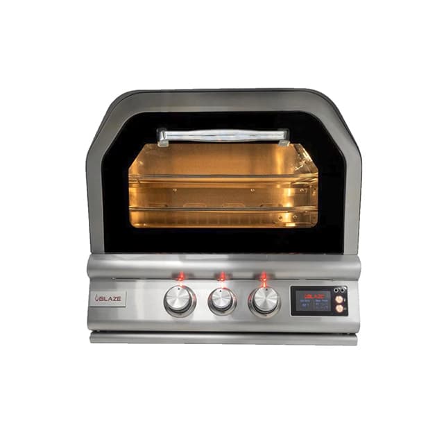 Blaze 26" Gas Outdoor Pizza Oven With Rotisserie
