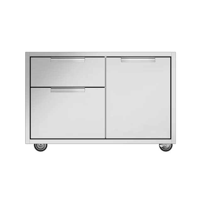 DCS 36" Grill CAD Cart with Access Drawers, for Series 7 & 9 Grills (Side Shelf Kits Not Included)