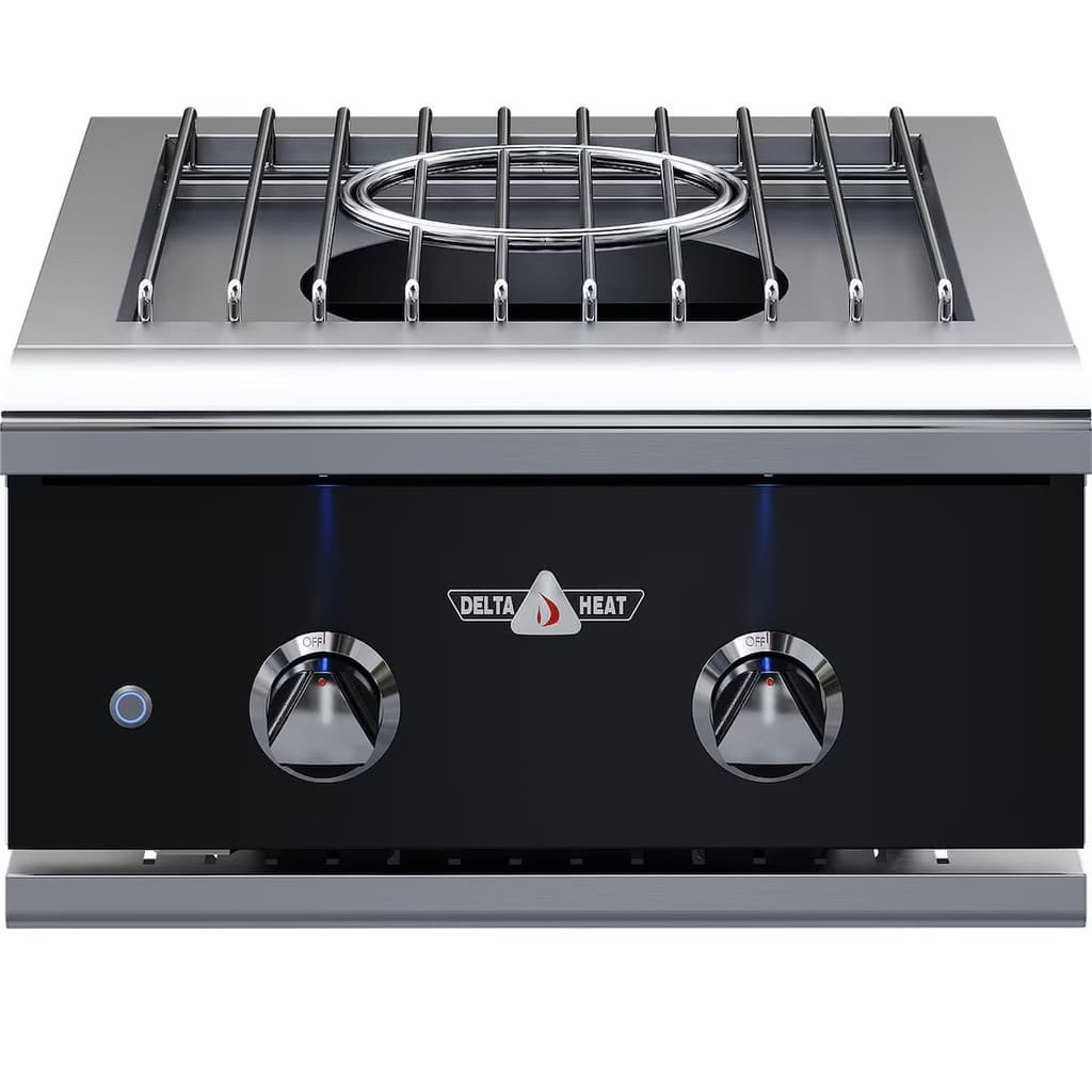 Delta Heat 22" Power Burner, Black Control Panel