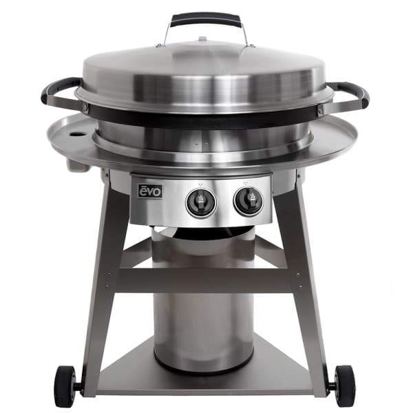 Evo - Professional Wheeled Cart with Seasoned Cooksurface
