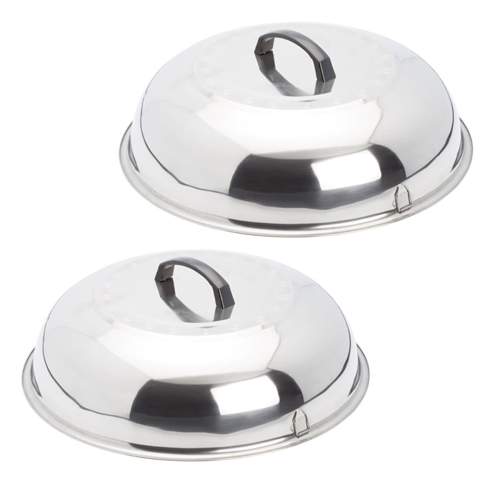 Evo - Stainless Steamer/Cooking Covers - Set of 2 Sizes