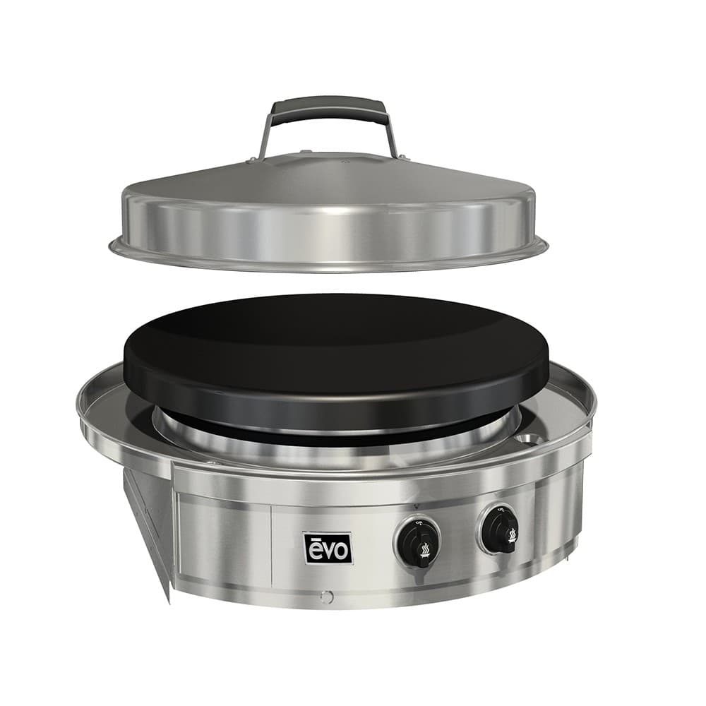 Evo Affinity 25G Drop-In with Seasoned Cooksurface